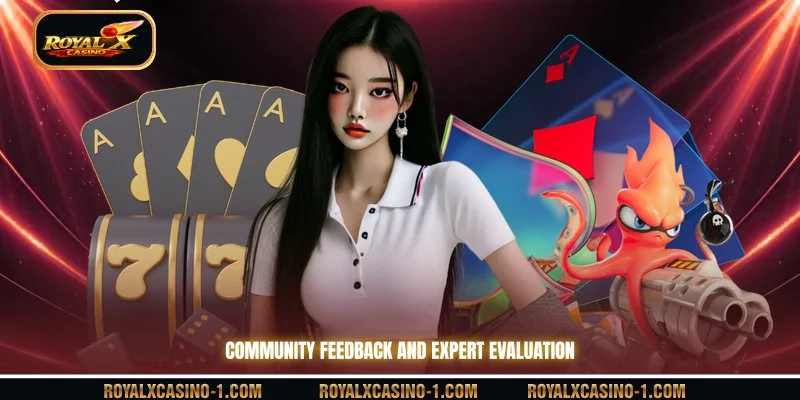 Community feedback and expert evaluation